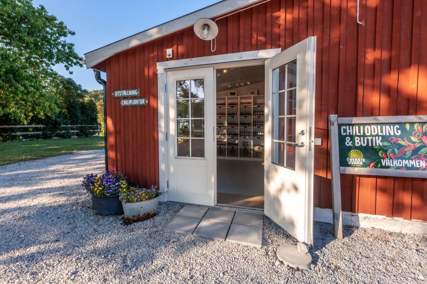 Överstekvarn Gotlandsdelikatesser. Vår obemannade gårdsbutik i Lummelunda är alltid öppen!